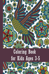 Coloring book for kids ages 3-5