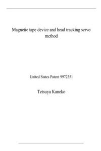 Magnetic tape device and head tracking servo method