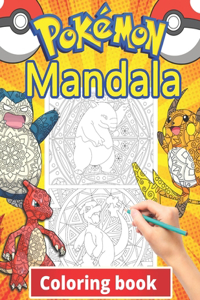 Pokemon Mandala Coloring Book