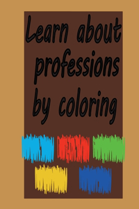Learn about professions by coloring