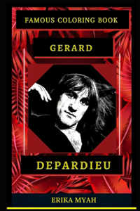 Gerard Depardieu Famous Coloring Book