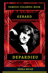 Gerard Depardieu Famous Coloring Book