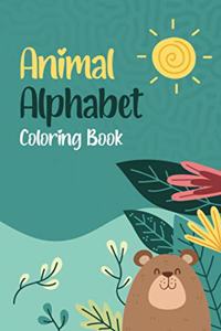 Animal Alphabet - Coloring Book