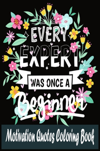 Motivation Quotes Coloring Book