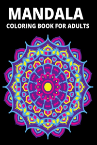 Mandala coloring book for adults