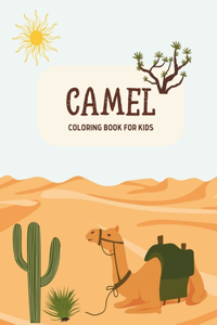 Camel Coloring Book For Kids