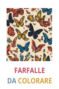Farfalle da colorare