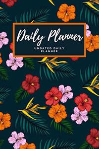 Daily Planner Undated