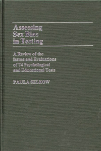 Assessing Sex Bias in Testing