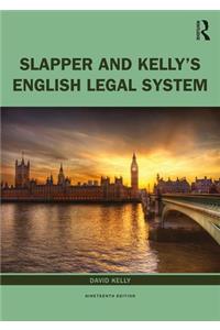 Slapper and Kelly's the English Legal System