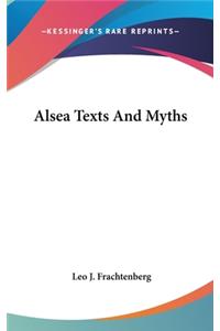 Alsea Texts And Myths