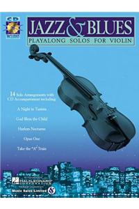Jazz & Blues Play-Along Solos for Violin Bk/Online Audio