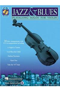 Jazz & Blues Play-Along Solos for Violin Bk/Online Audio