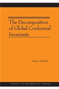 The Decomposition of Global Conformal Invariants