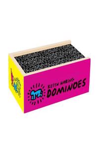 Keith Haring Wooden Dominoes