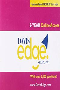 Davis Edge for Nclex-pn 2-year Access Card