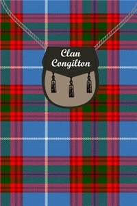 Clan Congilton Tartan Journal/Notebook