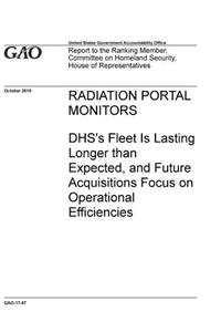 Radiation Portal Monitors
