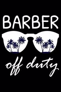 Barber Off Duty