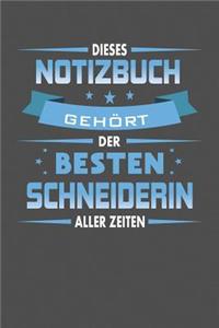 Dieses Notizbuch Gehört Der Besten Schneiderin Aller Zeiten
