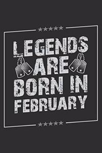 Legends Are Born In February