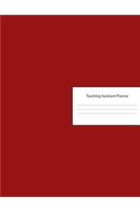 Teaching Assistant Planner