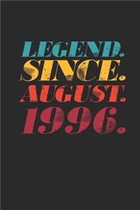 Legend Since August 1996