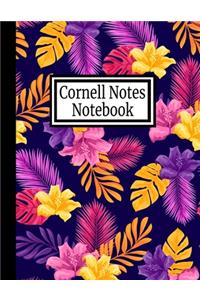 Cornell Notes Notebook: Large 8.5"x11" - 120 Numbered Pages: Cornell Note-Taking System Paper For High School College University Students