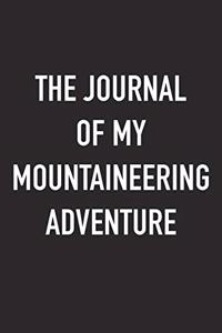 The Journal of My Mountaineering Adventure