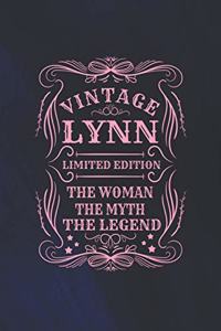 Vintage Lynn Limited Edition the Woman the Myth the Legend