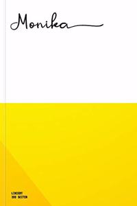 Monika - 200 Seiten - Liniert