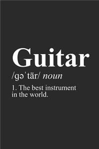 Definition of Guitar