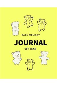 Baby Memory Journal
