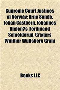 Supreme Court Justices of Norway