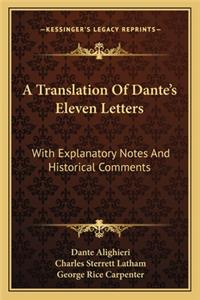 Translation of Dante's Eleven Letters