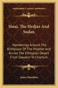 Sinai, the Hedjaz and Sudan