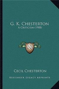 G. K. Chesterton