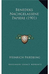 Benedeks Nachgelassene Papiere (1901)