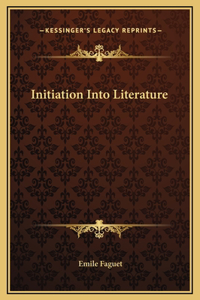 Initiation Into Literature