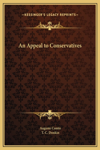 An Appeal to Conservatives