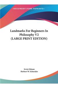 Landmarks for Beginners in Philosophy V2