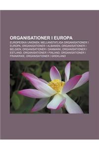 Organisationer I Europa