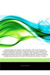 Articles on Landforms of India, Including