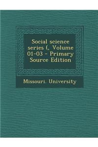 Social Science Series (, Volume 01-03
