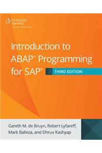 Introduction to ABAP Programming for Sap, 3rd Edition