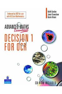 A Level Maths Essentials Decision 1 for OCR Book