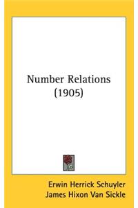 Number Relations (1905)