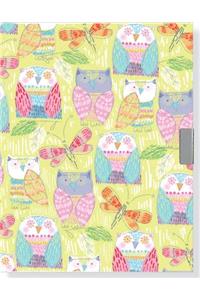 Pop Owls Locking Journal (Diary, Notebook)