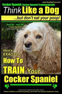 Cocker Spaniel, Cocker Spaniel Training AAA Akc