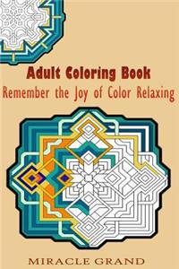 Adult Coloring Book